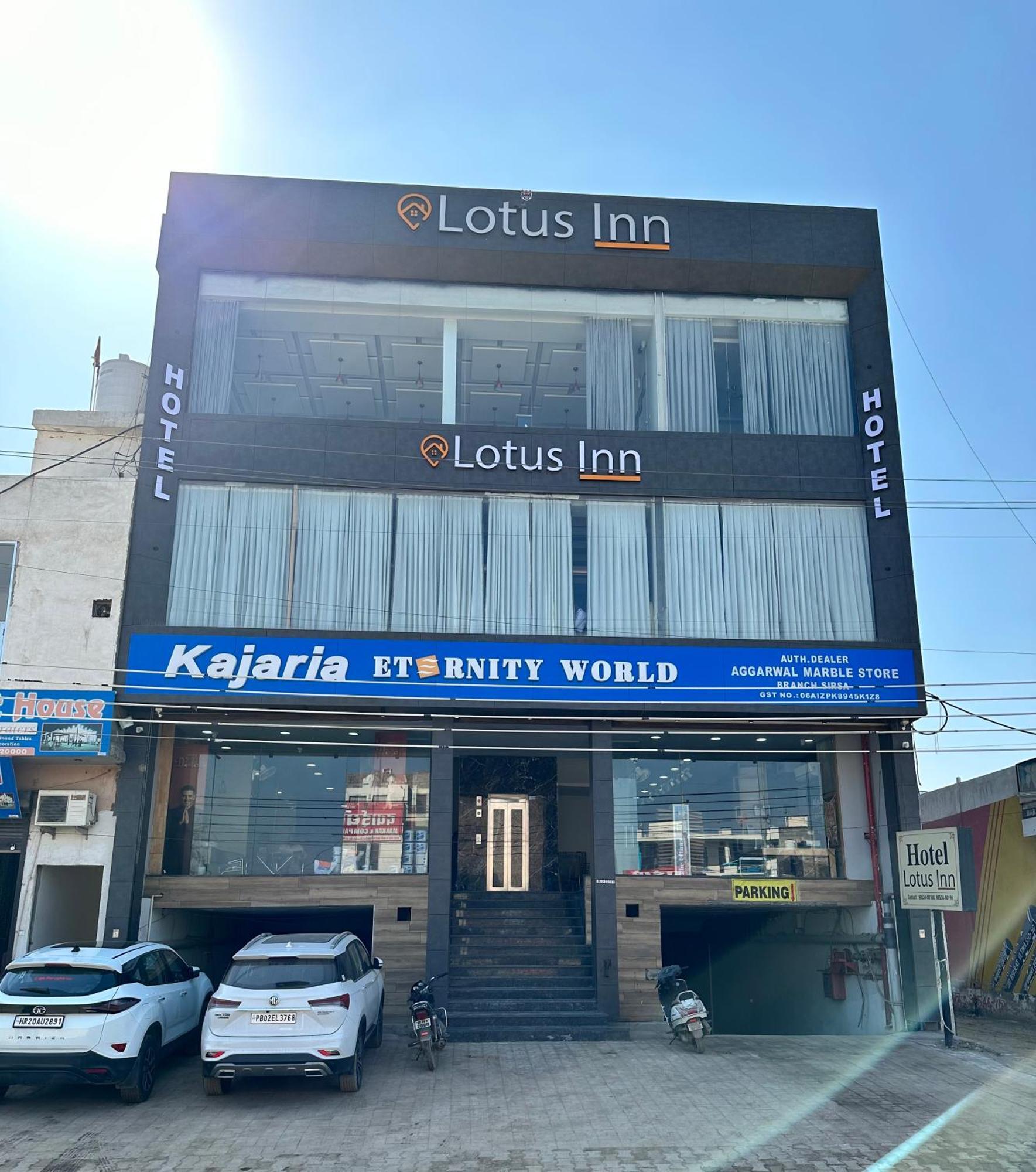 Hotel Lotus Inn Sirsa Eksteriør billede